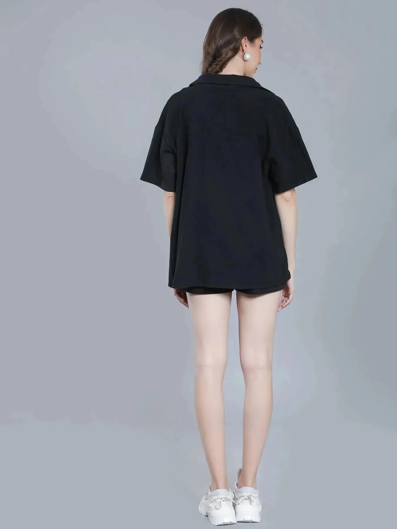 Shirt Shorts Two-Piece Casual Set - Image 13